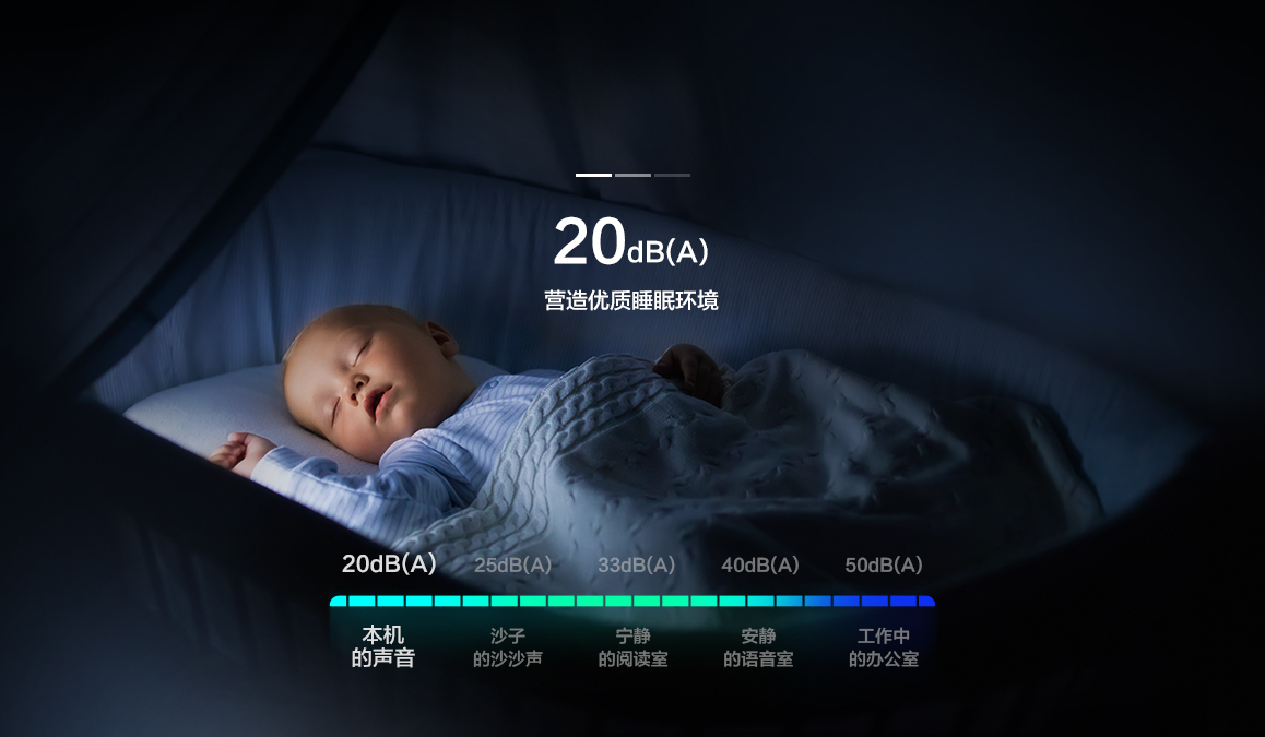 超静音设计 · 舒适度突破 超静音设计 · 舒适度突破