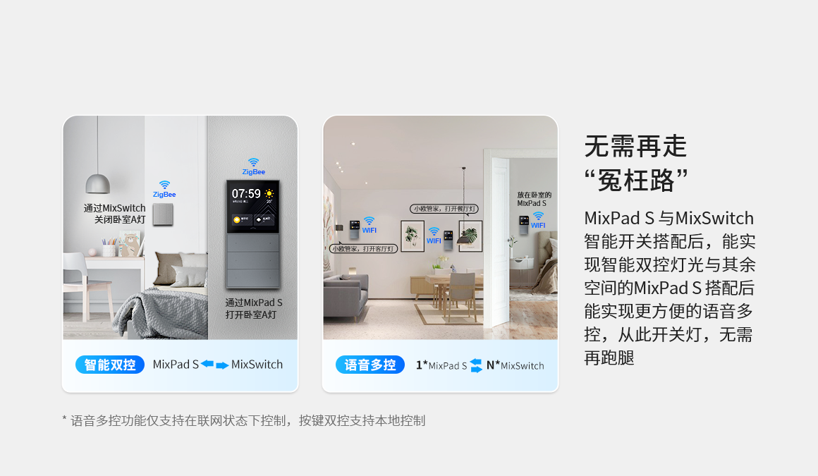 智能双控/多控灯光 智能双控/多控灯光